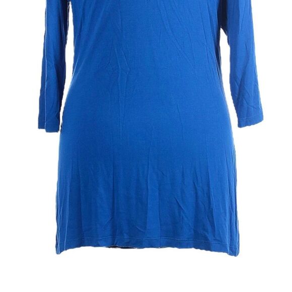 🌺 Ruby Ribbon Royal Blue Rio Tunic Top 3/4 Sleeve S - Picture 5 of 8